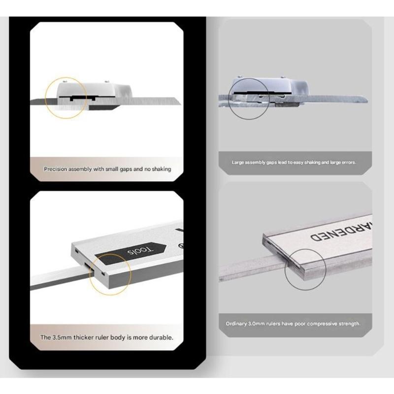 Professional Electronic Vernier Caliper Stainless Steel Body Double Unit Conversion Clear LCD Screen 0.01mm Resolution