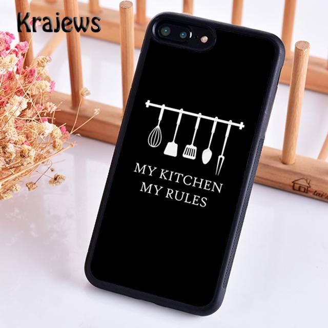 

Love Baking Chef Knife Phone Case Cover For iPhone 17 Air 16 15 14 plus 12 13 pro max coque Shell Fundas iPhone 16pro