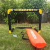 DeRuiEn Portable Foldable 5-A-Side Soccer Goal