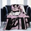 Nana Hachi  Manga Blankets Anime Flannel Novelty Breathable Throw Blanket for Home Decoration