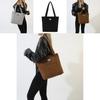 Wholesale Fashionable Oversized Corduroy Plaid Tote Bag For Women Street Style Winter New Trendy Armpit Shoulder Bag