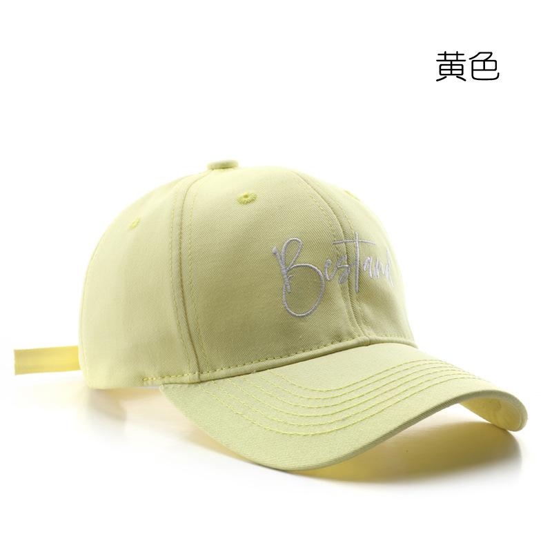 Hut personalisierte Hardtop-Buchstaben-Stickerei-Kappe Outdoor-Reise Sonnenschutz Schirm Baseballkappe