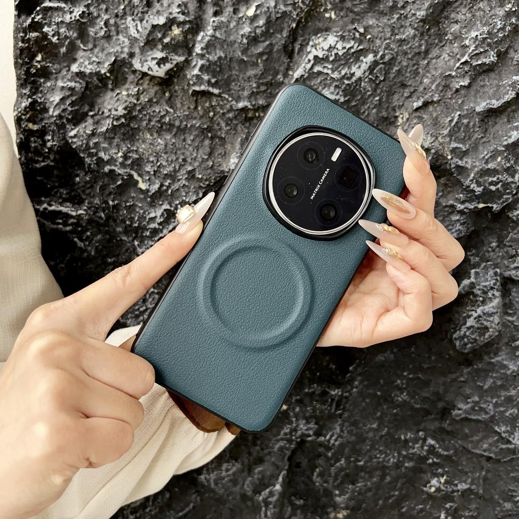 Pouzdro pro Honor Magic7 Pro 5G Kompatibilní s MagSafe PU+TPU Kryt na zadní stranu telefonu