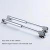 2 Pieces Aluminum Force Cabinet Door Lift Support Anti-slide Strut Hydraulic Spring Hinge Good Sealing Kitchen Hardware