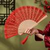 Vintage Hollowed-Out Fan Handheld Dance Fan Exquisite Classic Fan  Dance Performance