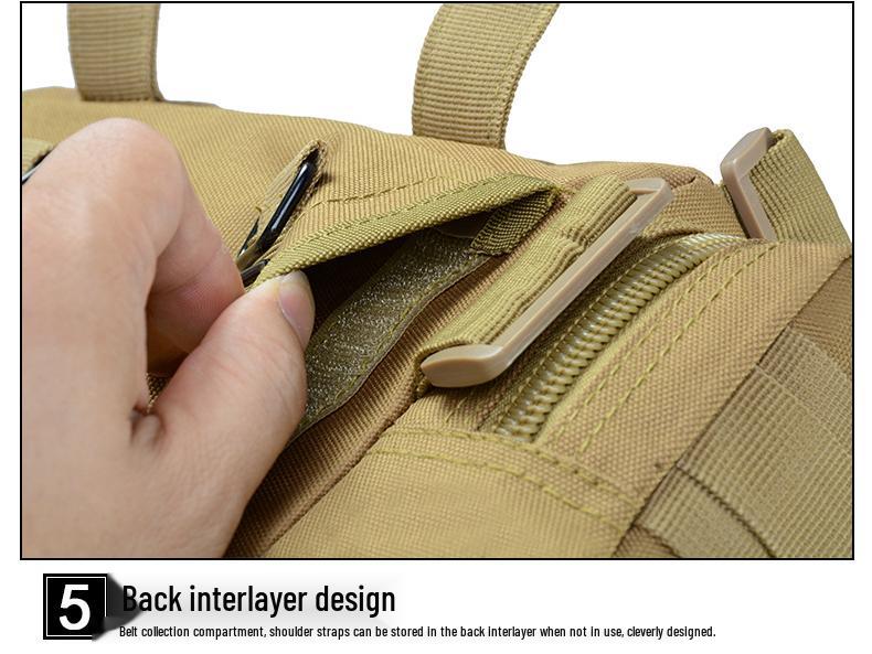 Spot Men's 3P Magic Multifunctional Tactical Waist Bag - Second Gen, Outdoor, Cycling, Shoulder & Mobile Phone Bag