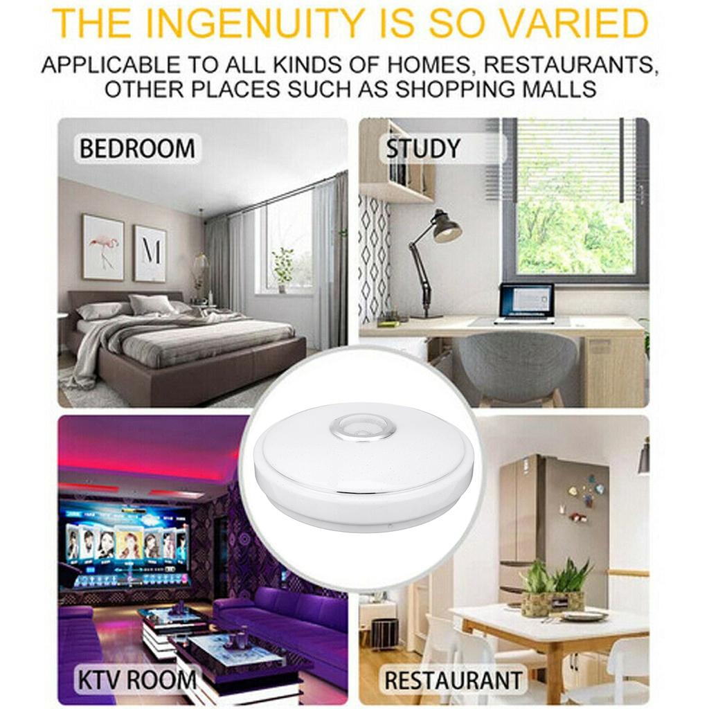 Smart rgb light Indoor Lighting Music Led Ceiling Light Lamp Modern ceiling lamp APP bluetooth Music Light with Remote Control 70W