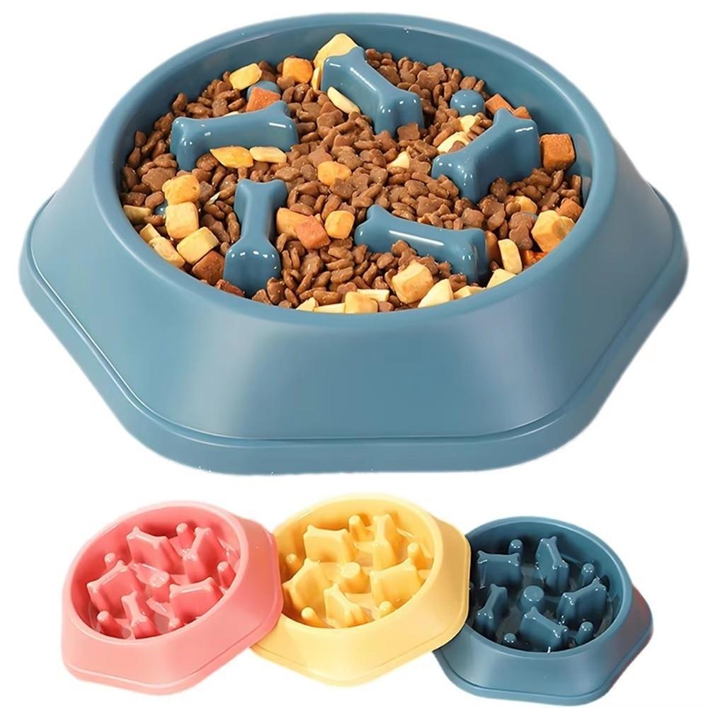 Anti-choking Dog Bowl Slow Feeder Pet Feeder Bowl New Slow Feeding Bowls  Cat Feeding