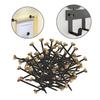Versatile Half-round Head Nails Picture Frame Tacks for Various Surfaces 50 Pack