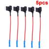 32V MINI SMALL MEDIUM Size Car Fuse Holder Add-a-circuit TAP Adapter Micro Mini Standard ATM Blade Fuse for Cars Vans 20/10/5pcs Fuses4