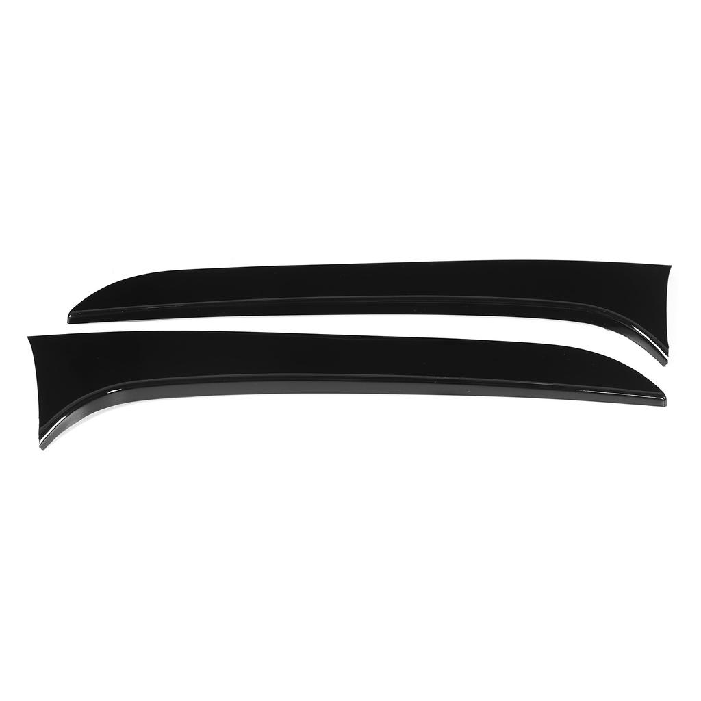 2pcs Rear Window Side Spoiler Canard Wing Glossy Black Replacement for 1 Series F20 F21 2012 2019