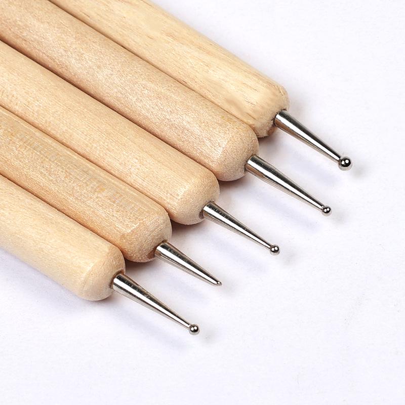 8-Piece Handcrafted Clay Pottery Sculpting and Modeling Tool Set