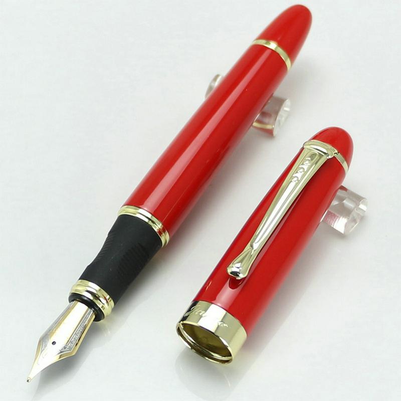 JINHAO X450 High Quality Multicolor White 18KGP Nib Fountain Pen Twist Carven Stationery School&Office Writing