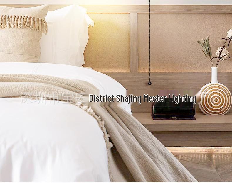 Yellow Mid-Century Rotatable Bedroom Wall Lamp with Switch for Bedside Reading