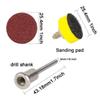 100Pcs 1Inch Sanding Discs Pads Set 100-3000 Grit Abrasive Polishing Pad Kit For Rotary Tool Sandpapers Accessories Dropshipping