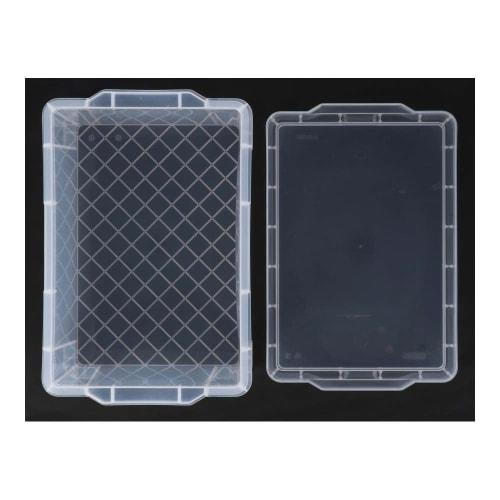 Konan Original Stackable Storage Case (with Lid) #25 Clear