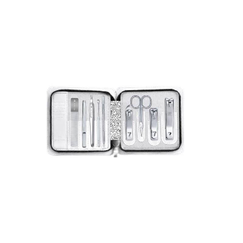 THREE SEVEN Carbon Steel 9-Piece Nail Clipper and Ear Pick Set