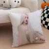 Thai Fashion NNamtan Tipnaree WWeerawatnodom Cushion Cover Throw Pillow Cover Hidden Button Durable Polyester Chair Cushion
