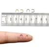 MNFT 50Pcs Brass Fishing Clevis Easy Spin Spinner Clevis Fishing Spoon Spinnerbait Lure Accessories DIY Making Fishing Tackle