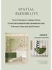 High-End Minimalist Floral Shower Curtain Set: Lazy-Style, Thickened, Waterproof, Mildew & Wrinkle Resistant.