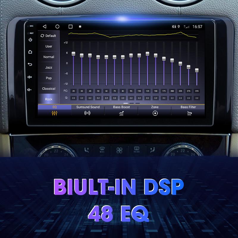 2 Din Android 12 Car Radio For Mercedes Benz M-Class W164 GL-Class X164 ML CarPlay Auto intelligent Systems Smart Autoradio