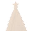 Xmas Tree Wooden Advent Calendar Home Decoration Desktop Ornament Wooden Advent Xmas Countdown Calendar with Stable Base