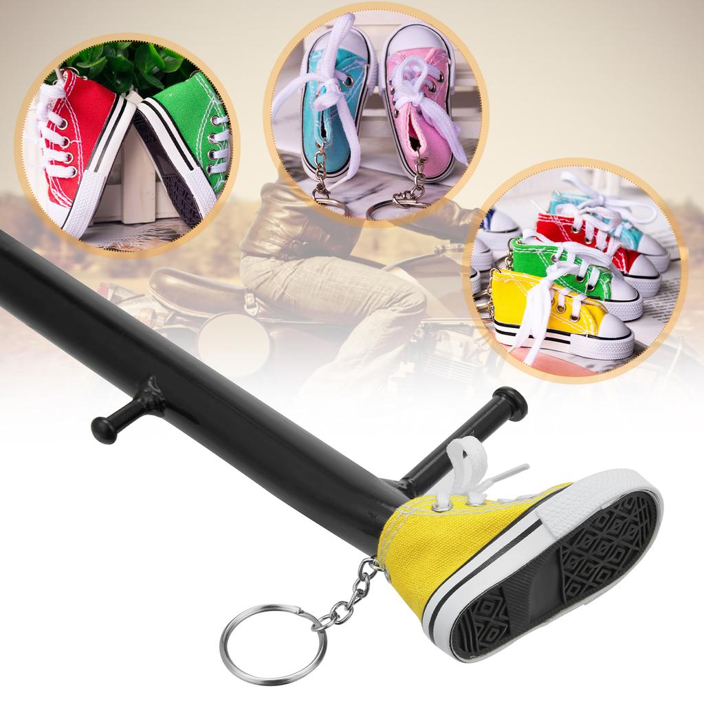 1pcs Creative Tripod Cover For Motorcycle Bicycle Side Shoe Shape Foot Support Electric Bike Tripod Decor Moto Parts New 2024