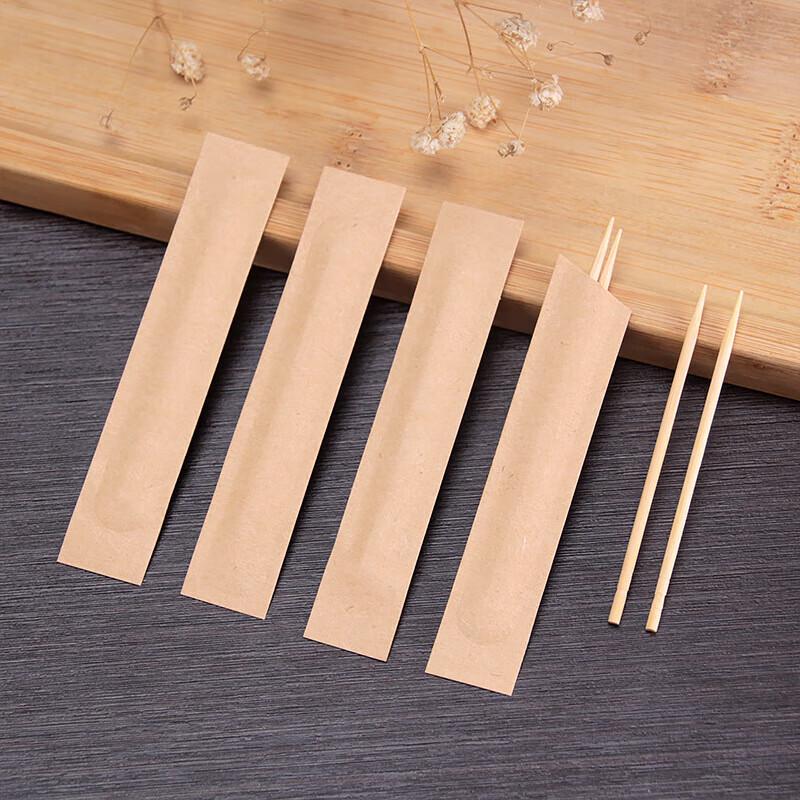 Suyan Disposable Single-Ended Toothpicks (500 Kraft Packs)
