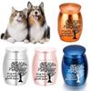 Aluminum Zinc Zinc Alloy Ashes Sealed Box Waterproof Dog Cat Memorial Urn Keepsake Burial Jar  Sympathy Gift