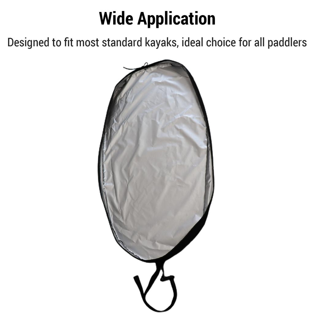Kajak-Cockpit-wasserdichte Abdeckung, universell verstellbarer Kajak-Sitzbezug mit Kordelzug 420D