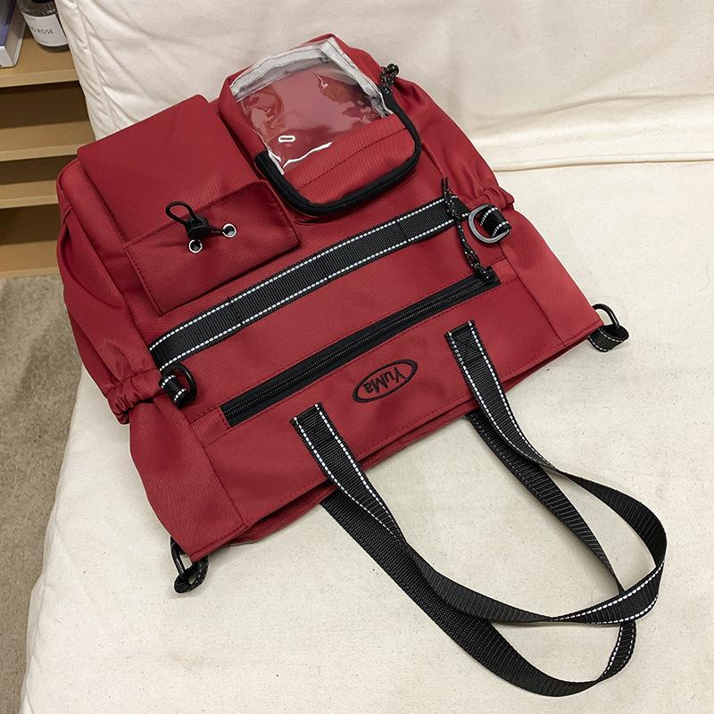 Children's Schoolbags Elementary School Students  Girls Junior High School Students  High School Pain Bags Multi Layer