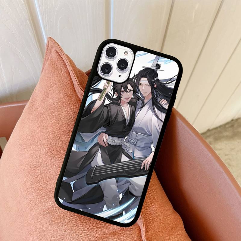 Anime Grandmaster Mo Dao Zu Shi Phone Case Silicone PC+TPU Case for iPhone 11 12 13 Pro Max 8 7 6 Plus X SE XR Hard Fundas