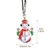 Car Cartoon Decoration Decorative Cartoon Car Charm Car Interior Accessory Cute Festive Hanger For Christmas Tree Backpack Home