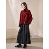 Women's Festive Wool Blend Short Double-Faced Coat