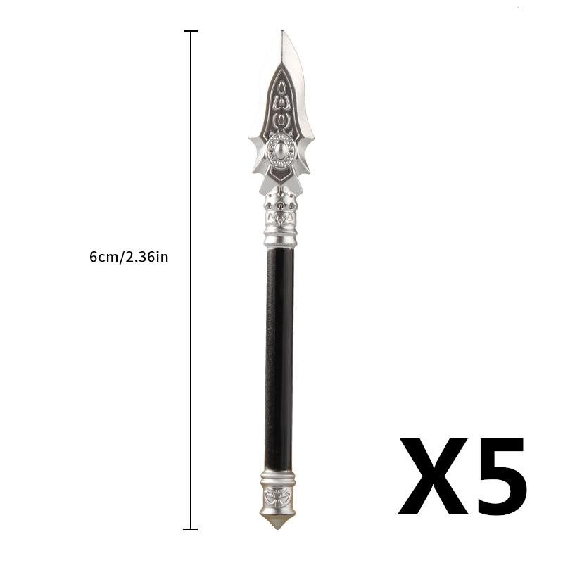 MOC Medieval Military Anime Figures Weapons Building Blocks Toys Soldiers Shield Sword Bow Trident Ax Gun Hammer DIY Gifts K027