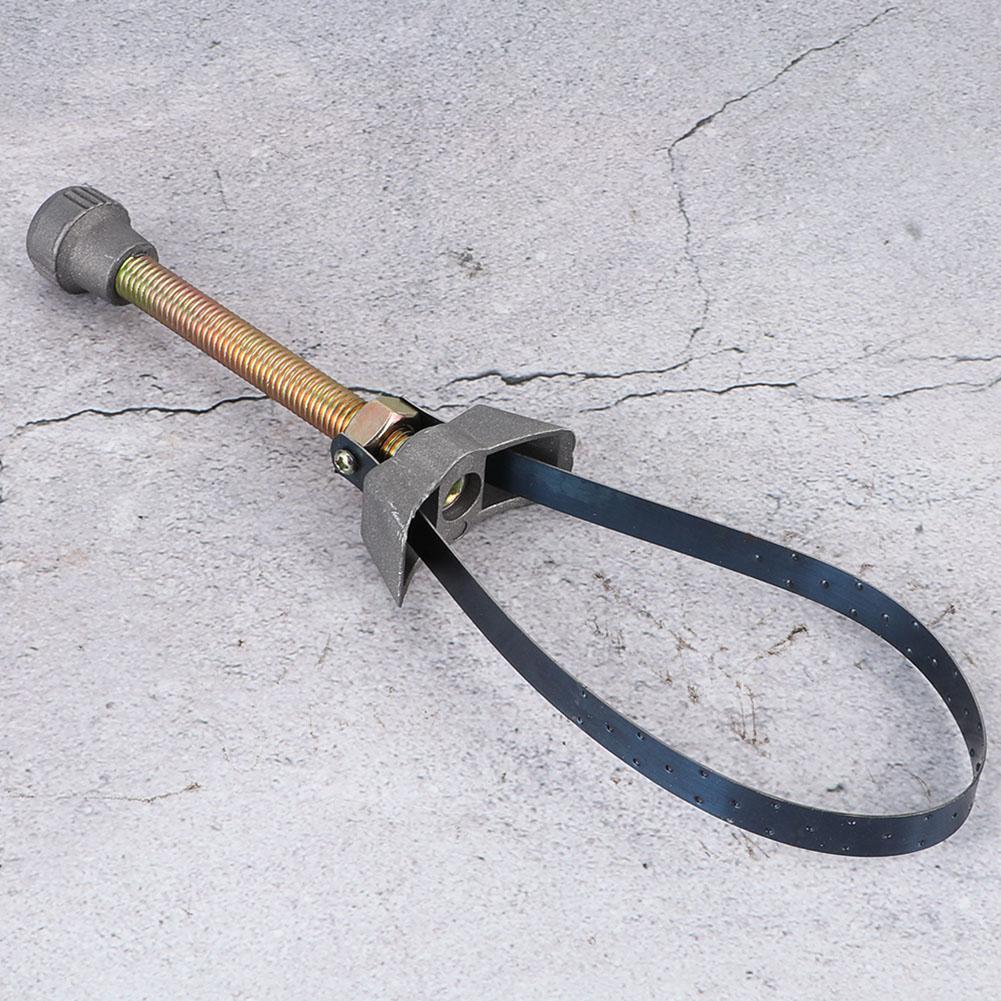 Car Truck Oil Filter Removal Strap Wrench Diameter Adjustable 60mm To 120mm HNH