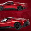 1/32 Maseratis MC20 Cabrio Coupe Alloy Sports Car Model Diecast Metal Track Racing Vehicles Car Model Sound and Light Kids Gifts