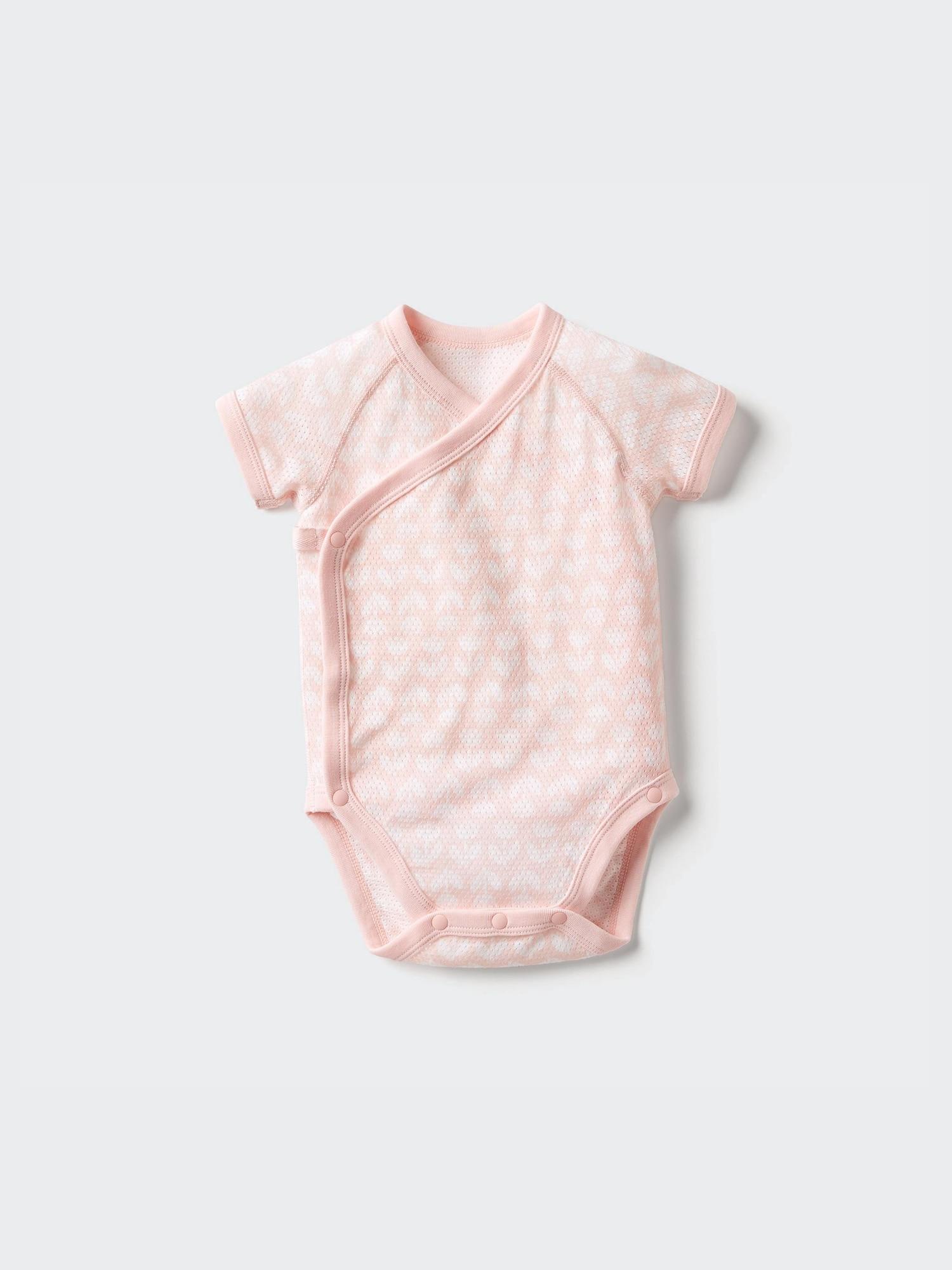 

Uniqlo Japan Cotton Mesh Inner Bodysuit Front Opening