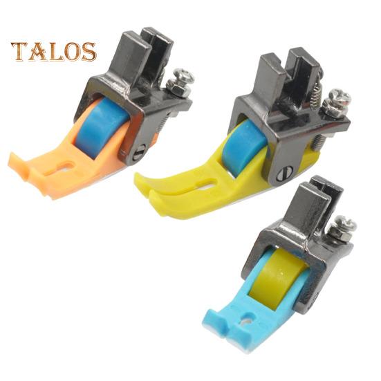 Rollsaum-Nähfuß für Nähmaschinen, unsichtbarer Reißverschluss, Saum-Nähfuß mit Rollsaumfuß für Heim- und Industrienäharbeiten