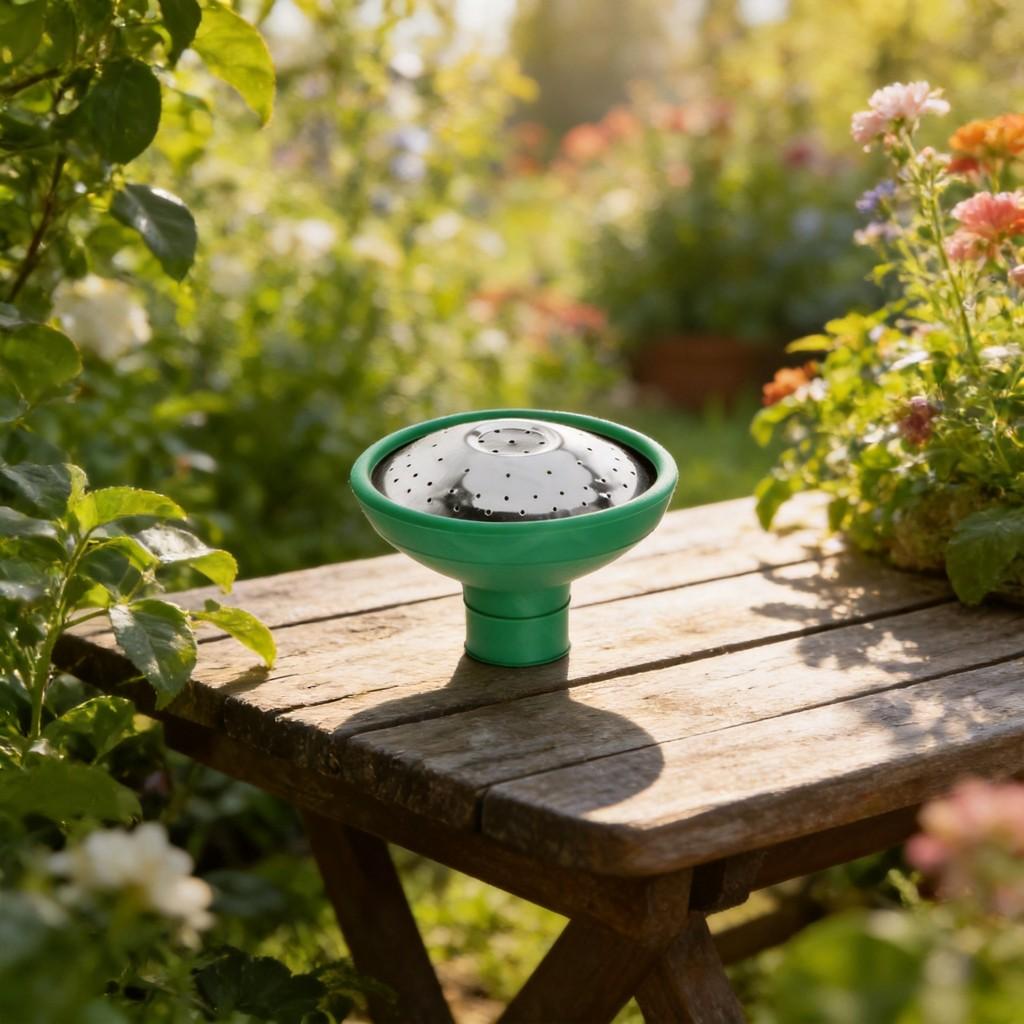 Garden Sprayer Plastic Nozzle With Automatic Rotating For Lawn Irrigation And Home Gardening