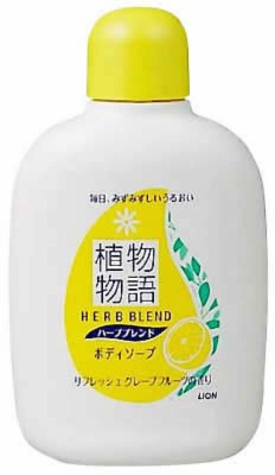 Plant Story Herb Blend Body Soap, Grapefruit Scent, Travel Size 90ml