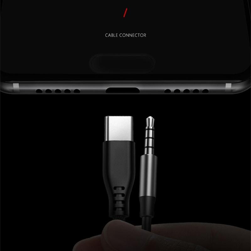 USB C To 3.5mm Sound Adapter Type C Headphone Stereo Dongle Cable Headphone Amplifiers for Smartphone Accessories