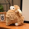 Cute Simulation Sheep Plush Toy Squishy Fluffy Stuffed Animal Lamb Doll For Kids Birthday Gift Home Decoration Companion Pillow
