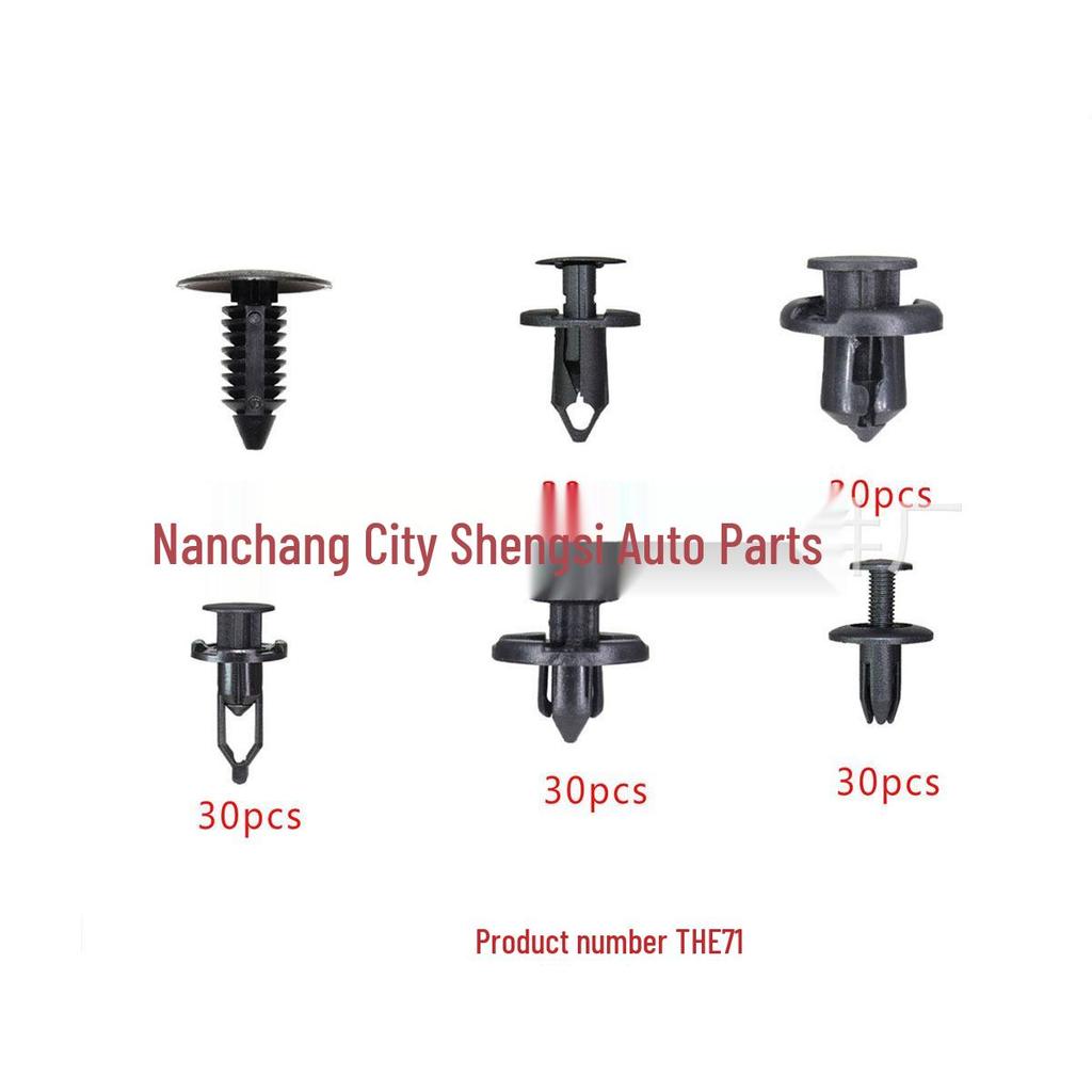 200 Piece Car Clip Set for Toyota, Honda, Ford: Trim, Panel, and Lining Accessories