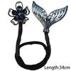 Whale Tail Rhinestone Flower Hair Clip Hair Bun Maker Bundle Lazy Hair Curler Hair Accessories Hair Styling Tool