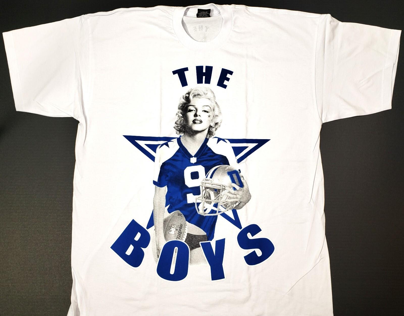 Футболка Мэрилин Монро The Boys Уличный стиль Мужская 3XL Белая Новая XL
