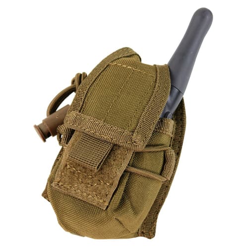 CONDOR Tactical Gear MA56 HHR Pouch (Walkie-Talkie) (Coyote Brown)