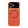 Heat Dissipation Magnetic Suction iPhone 15 Pro Max Case with Contrast Color and Large Window Design