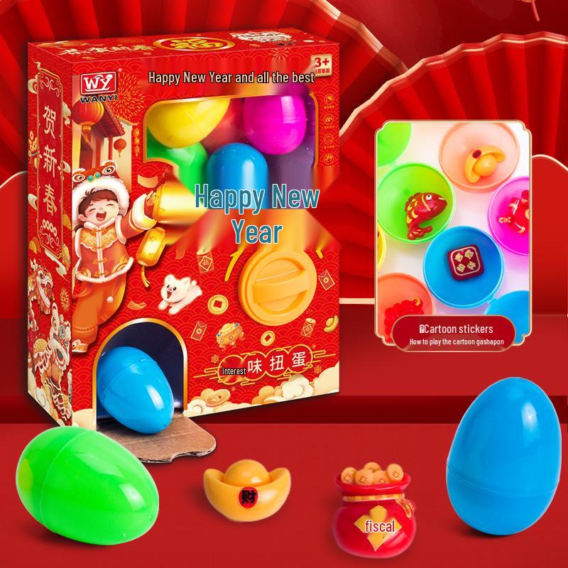 

Новогодняя гасяпон-машина, фигурка, наряжалка, подарок, лотерейная игра с магнитом на холодильник.