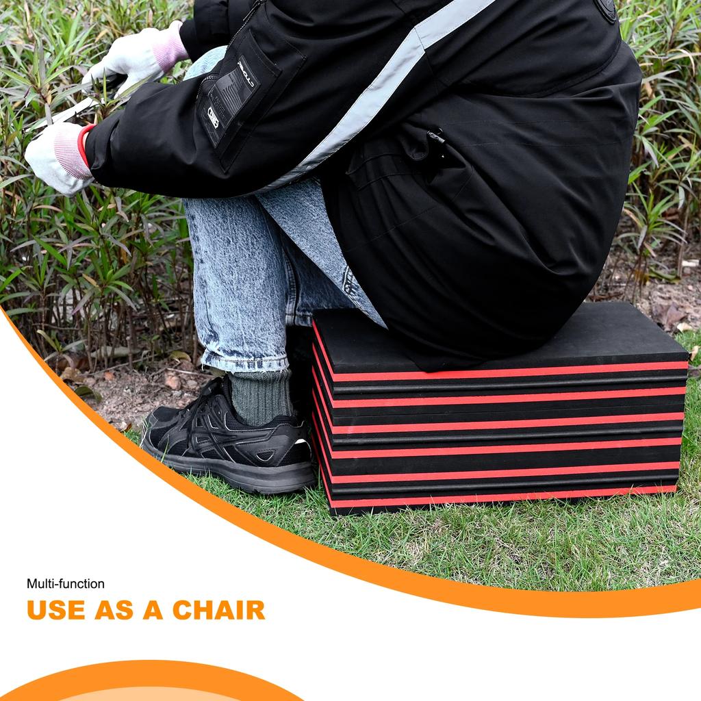 Lightweight Foldable Foam Pad, Waterproof Heat-Resistant Mat for Car Repair, Camping, Hiking, Garage & Outdoor Maintenance Use